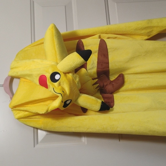 Pokemon Pikachu Kids Costume - Yellow - Picture 2 of 5